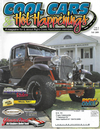 COOL CARS & HOT HAPPENINGS by RIGHT COAST ASSN 2005 FALL -